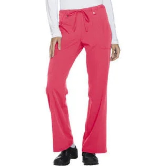 Dickies 82011 Women's Xtreme Stretch Fit Drawstring Flare Leg Scrubs - Picture 1 of 7